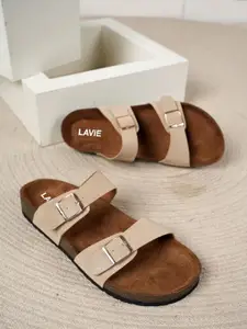 Lavie Women Open Toe Flats with Buckles