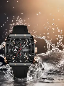 GIORDANO Men Skeleton Wrap Around Straps Multifuncational Analogue Watch GZ-50123-01