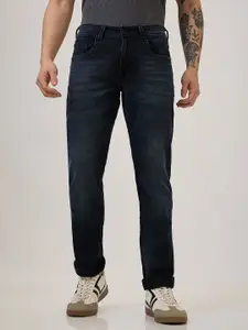 SPYKAR Men Regular Fit Mid Rise Light Fade Jeans