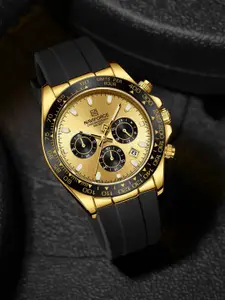 Naviforce Men Embellished Dial & Straps Analogue Watch NF8054_G G B