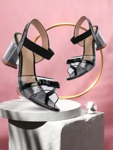 DIPYO Women Open Toe Block Sandals