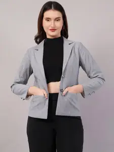 WESTCLO Slim-Fit Notched Lapel Single Breasted Blazer