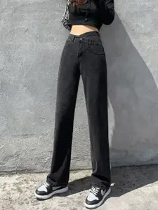 DressBerry Women Straight Fit Jeans