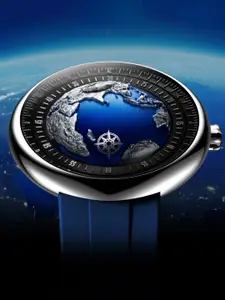 CIGA Design Men Round Dial & Straps Analogue Automatic Motion Powered Watch U033-TU02-W6U