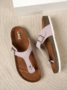 Lavie Women T-Strap Flats with Buckles