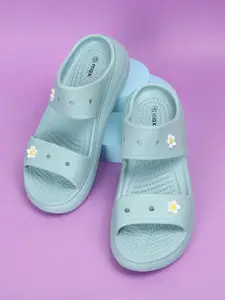 max Women Self Design Slip-On