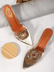 DIPYO Women Party Block Sandals