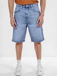 Celio Men Regular Fit Mid-Rise Cotton Shorts