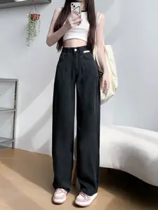 DressBerry Women Straight Fit Mid-Rise Jeans