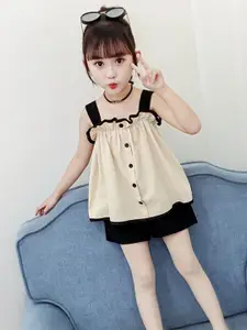 StyleCast x Revolte Girls Top With Shorts