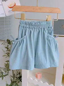 StyleCast x Revolte Girls Mid-Rise Regular Fit Shorts