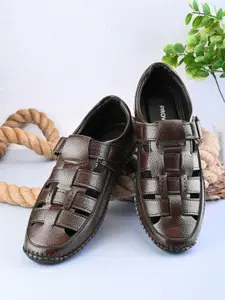 Provogue Men Shoe-Style Velcro Sandals