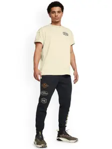 UNDER ARMOUR Men Project Rock Heavyweight Slim Fit Joggers