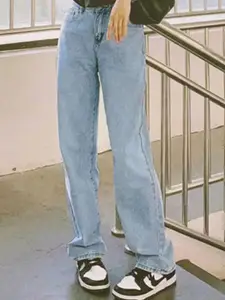 DressBerry Women Straight Fit Jeans