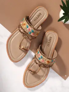 DIPYO Embellished Comfort Sandals