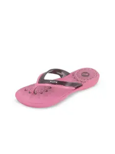 FLITE Women Open Toe Flip Flops