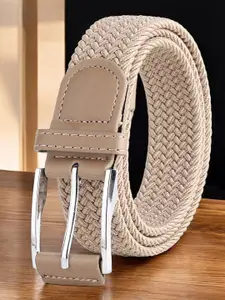 The Roadster Lifestyle Co. Men Braided Wide Belt