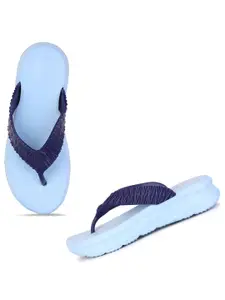 PENNEN Women Self Design Thong Flip-Flops