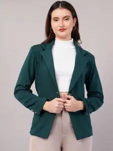 Purple State Slim-Fit Single Breasted Formal Blazer