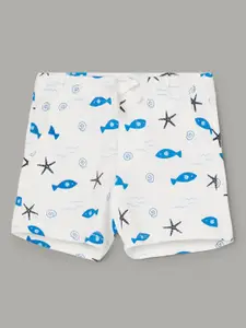 Juniors by Lifestyle Girls Conversational Printed Cotton Shorts