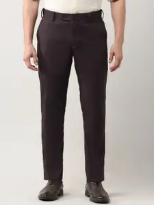 Arrow autoflex Men Regular Fit Mid-Rise Classic Trousers