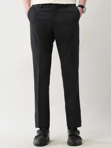 Arrow New York autoflex Men Regular Fit Mid-Rise Classic Formal Trousers