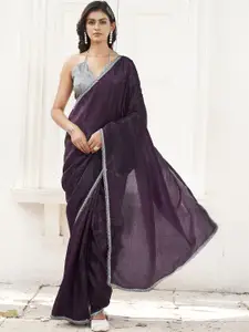 Tikhi Imli Embellished Organza Saree