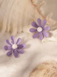 Priyaasi Floral Shaped Beaded Studs