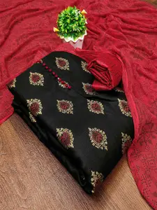 Peachmode Floral Printed Unstitched Dress Material