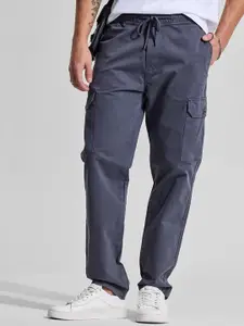 Snitch Men Relaxed Fit Cargo Pants