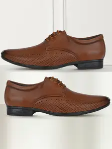 Killer Men Textured Round Toe Formal Derbys