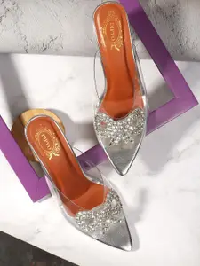 DIPYO Women Open Toe Block Sandals