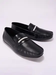 BYFORD by Pantaloons Men Textured PU Driving Shoes