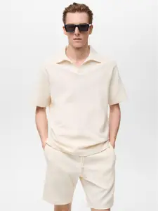 MANGO MAN Polo Collar T-shirt