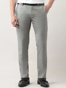 Arrow autoflex Men Regular Fit Mid-Rise Classic Formal Trousers