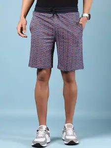 V-Mart Men Printed Slim Fit Shorts