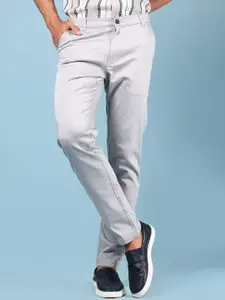 V-Mart Men Regular Fit High-Rise Cotton Cargos Trousers