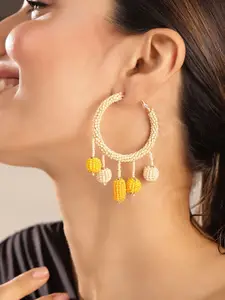 Priyaasi Contemporary Hoop Earrings