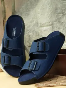 NICO NERINI Men Leather Comfort Sandals