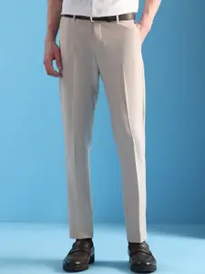 Arrow velocity and smartflex Men Slim Fit Mid-Rise Trousers