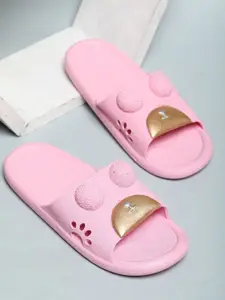 FABBMATE Girls Rubber Sliders