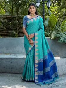 Anouk Ethnic Motifs Zari Saree