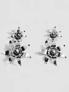 MANGO Set of 2 Floral Drop Earrings