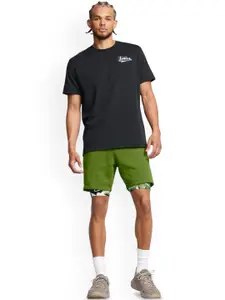 UNDER ARMOUR Curry Heat Gear Men Printed Slim Fit Shorts