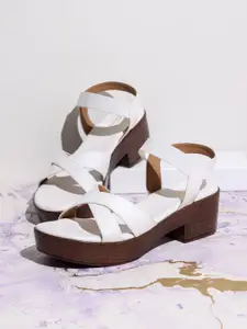 Inc 5 Women Party Platform Sandals with Buckles