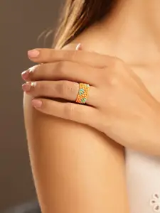 Priyaasi Beaded Finger Ring