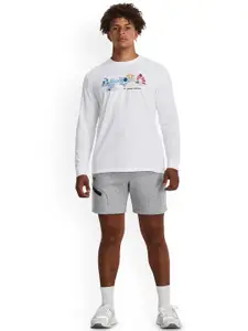 UNDER ARMOUR Unstoppable Fleece Men Relaxed Fit Mid-Rise Shorts