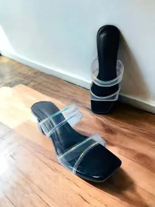 FABBMATE Women Open Toe Block Sandals