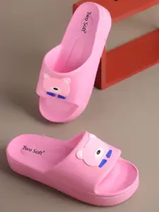 TWO SOFT Women Sliders Flip Flops