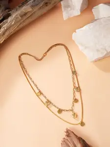 CORSICA Gold-Plated Minimal Necklace